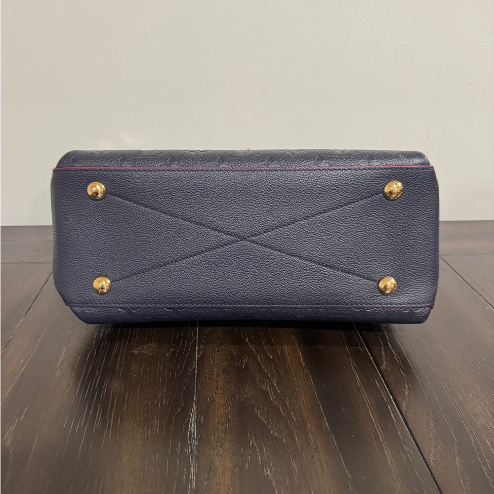 Louis Vuitton Blue and Red Satchel - Picture 9 of 16